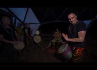 SABA Fen Koro Percussion Group Ft Barra O Flanniagh Live Barakoo Drum Camp 18 08 2023