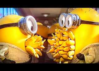 The Minions Are Having A Banana Eating Contest Scene MINIONS MONSTERS 2026 Movie Clip