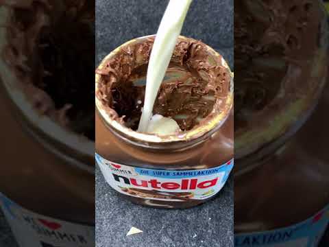 عصير شكولاته نوتيلا