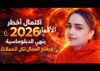  اكتمال أخطر الأقمار ٢٠٢٦ ينهي الدبلوماسية ويفتح المجال لكل الاحتمالات