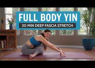 30 Min Full Body Yin Yoga Deep Fascia Stretch