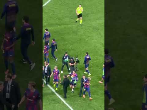 رافينيا يحمي لامين يامال برشلونة Barcelona Rafinha Saves Lamine Yamal Fight Elclassico