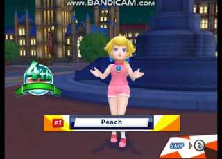 Mario And Sonic London 2012 Peach Losing Animation London Party