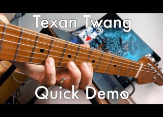  Guitar Overdrive Pedal Texan Twang Quick Demo
