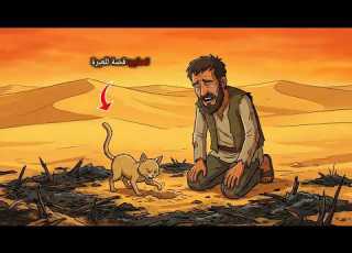  قصة المزارع الفقير الذي رفض بيع أرضه لشركة كبيرة فأحرقوا محصوله ليجبروه جلس يبكي فأنقذته قطة