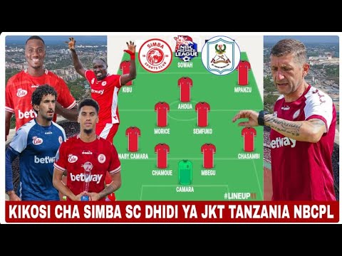 Meneja PANTEV Ametangaza LEO Mabadiliko Ya Kikosi Cha SIMBA SC Dhidi Ya JKT TANZANIA Mchezo Wa NBCPL