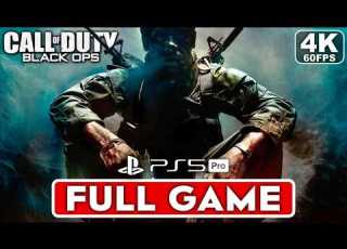  CALL OF DUTY BLACK OPS PS5 Gameplay Walkthrough Campaign FULL GAME 4K 60FPS No Commentary