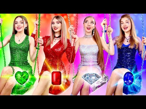 فتاة الزمرد ضد الماس ضد الياقوت من تمتلك أفضل قوة خارقة