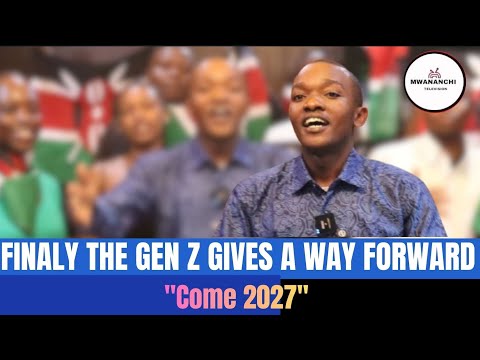 BREAKING FINALLY GEN Z BREAKS SILENCE BY GIVING WAY FORWARD COME NEXT YEAR 2026