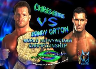  Randy Orton Vs Chris Benoit World Heavyweight Championship Match
