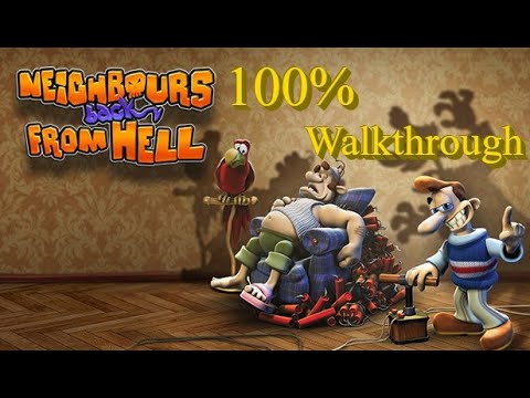 Neighbours Back From Hell 100 Full Game All Statues Pranks No Deaths 2K No Commentary