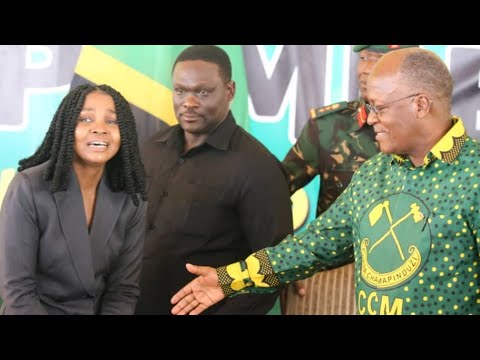 ZUCHU AMWAGA MACHOZI ASHINDWA KUJIZUA RAIS MAGUFULI AMUITA MEZA KUU