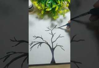 Ear Bud Painting Cotton Swab Painting Shorts Paintwithgunjan Easypainting