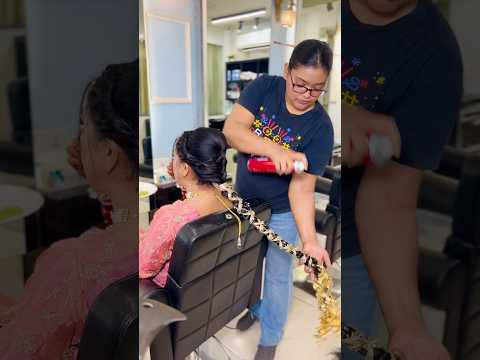 Hairstyle Parande Reels Makeup Bridelmakup Wedding India Punjabisong Viralshort Youtuber