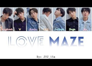  BTS 방탄소년단 Love Maze Colour Coded Lyrics Han Rom Eng