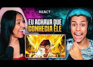 ANIRAP Bardock Lenda Sayajin React Em Casal
