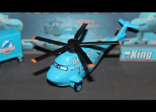 Mattel Disney Cars Rotor Turbosky Dinoco Helicopter Piston Cup Team 2026 Variant