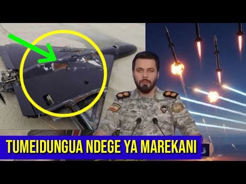 JESHI LA ANGA LA IRAN LATANGAZA KUIDUNGUA NDEGE ISIYO NA RUBANI YA MAREKANI MUDA HUU TAZAMA