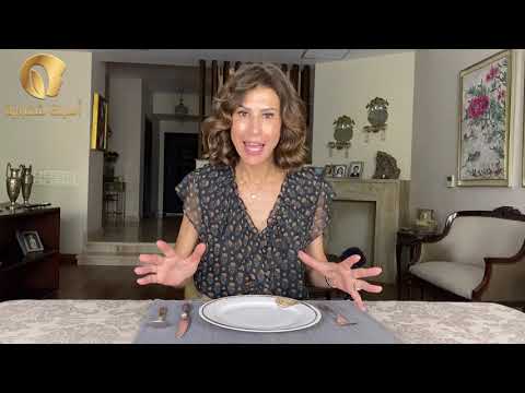 ازاى اكل بالشوكة والسكينة فى مطعم او عزومة