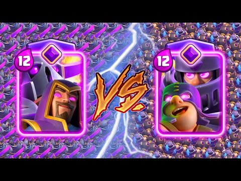 EVOLVED PEKKA WIZARD Vs EVOLVED MEGA KNIGHT EXECUTIONER Clash Royale Battle