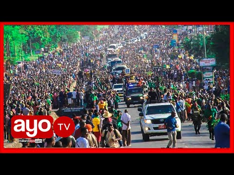 LIVE VILIO MWANZA YAFURIKA KUUPOKEA MWILI WA MAGUFULI JESHI LASINDIKIZA HELKOPTA ANGANI