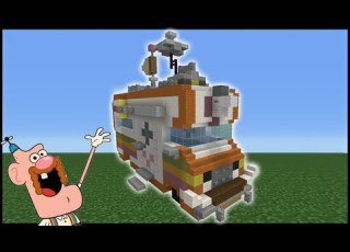 Minecraft Tutorial How To Make The Uncle Grandpa RV