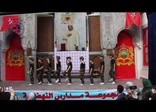  عرض عسكري لأطفال الروض الثاني