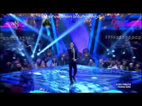 Clip Murat Yıldırım Bahçe Duvarından Aştım O SES TÜRKİYE 2015 Yılbaşı Özel