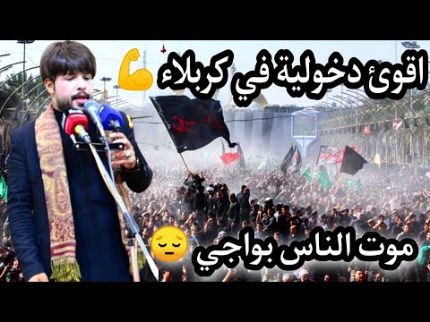 دخولية شبيه سيد فاقد الموسوي الئ كربلاء المقدسة بين الحرمين يوم 18 صفر 1444 هجرية مؤمل الزينبي