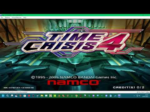 PC ARCADE TIME CRISIS 4 TEST NAMCO SYS 246 PLAY EMULATOR 4K UHQ UK ARCADES