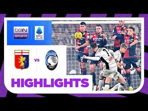 Genoa V Atalanta Serie A 23 23 Match Highlights