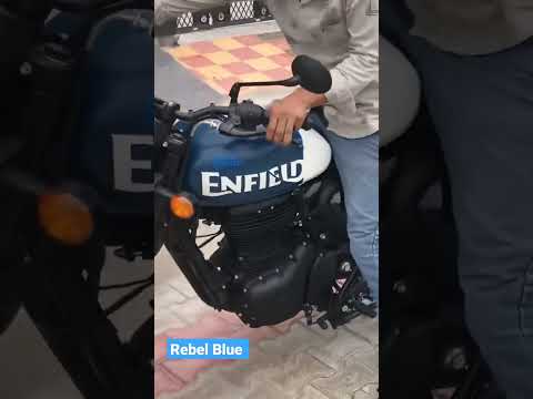 Hunter 350 Top Best Looking Model Rebel Blue And Rebel Black Shorts Hunter350 Royalenfield