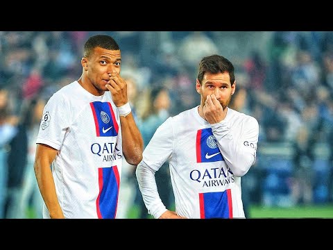 Messi And Mbappe Friendship All 33 Assists Each Other With Commentary