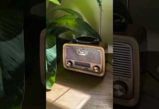 راديو زمان مزود ببلوتوث ومدخل يو اس بي DLC 32213B متجر كترونيك Kitronic