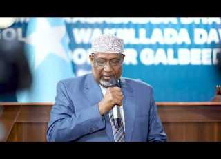 Guddoomiye Aadan Madoobe Oo Khudbad Ka Jeediyey Munaasabadda Dhaarinta Xildhibaannada Ee Cusub KGS