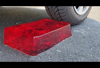 Experiment Car Vs Jelly Coca Cola Pepsi Water Balloons Crushing Crunchy Soft Things By Car