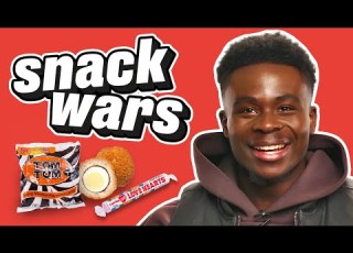Arsenal Star Bukayo Saka Rates British And Nigerian Food Snack Wars
