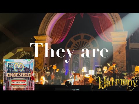 They Are Mrs GREEN APPLE LIVE From Harmony They Are Mrs GREEN APPLE LIVE From Harmony