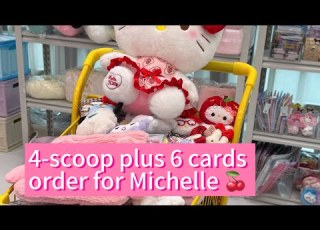  4 Scoop Plus 6 Scratch Cards For Michelle LuckyscoopS