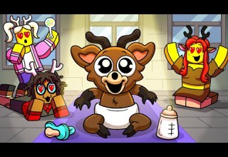 BABY DEER MONSTER Gets A FAN CLUB Cartoon Animation