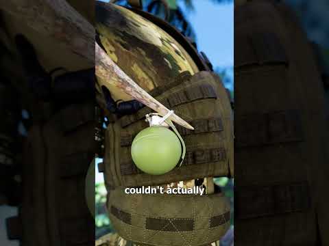 Soldiers Tape Their Grenades