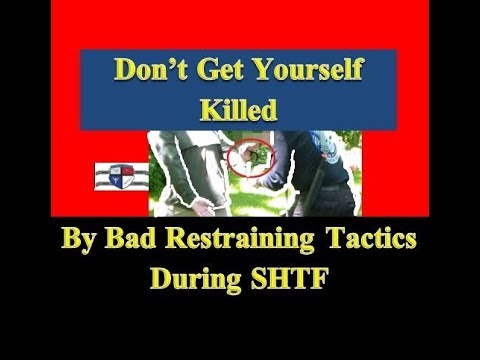 Prepper Security Taking Detainees During SHTF Properly Binding The Hands