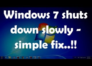  Windows 7 Shuts Down Slowly Simple Fix