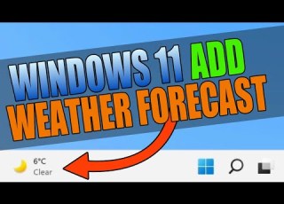  Add Weather Forecast To Windows 11 Taskbar FIX Weather App Missing