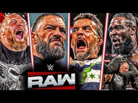 عرض WWE Raw الكامل بتاريخ 23 مارس 2026 أبرز أحداث WWE Raw 23 3 2026 عرض Monday Night Raw 23 3