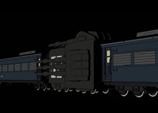  Blender The Galaxy Railways Main Battery Animation