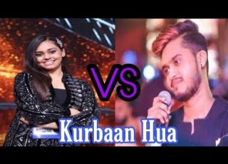  Kurbaan Hua Cover Song Shanmukha Priya Vs Kunal Shorts