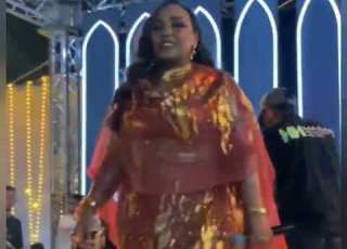الفنانه هدى عربى لاول مره فى أسوان