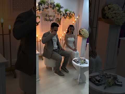 شاهدردة فعل العريس أثناء شرب القهوة المالحة