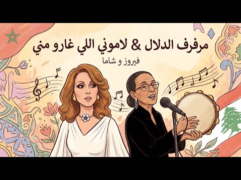 فيروز و شاما لاموني اللي غارو مني مرفرف الدلال Fayroz X Chama